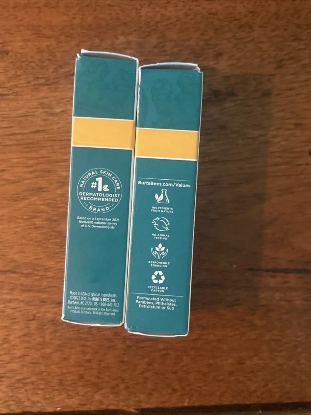 (2 Pack) Burts Bees Post Acne Mark Cream, Tumeric & Cica 0.5 Oz M10